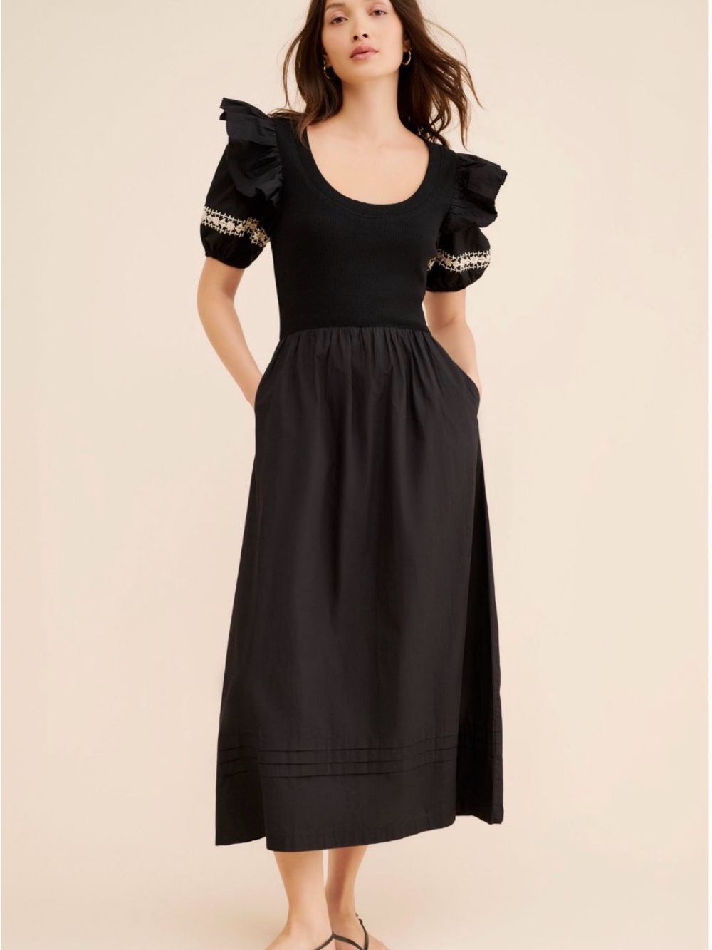 Cleobella Selma Midi Dress - Anthropologie size XS